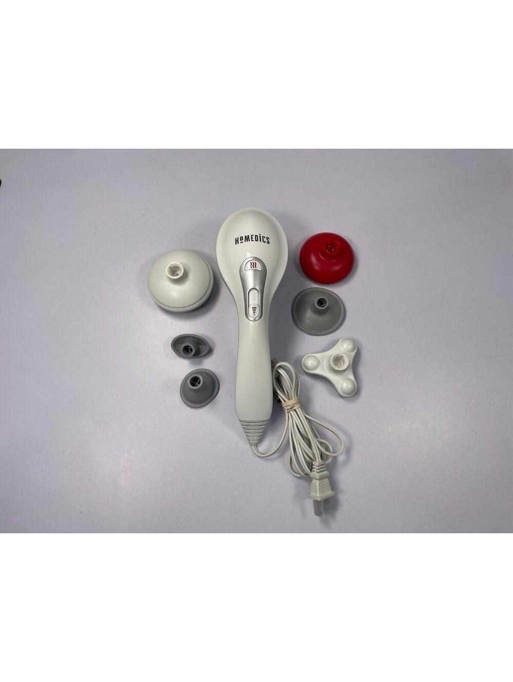 Homedics Hand Held Massager Thera-P Hot Cold HHP-250-THP With Attachments